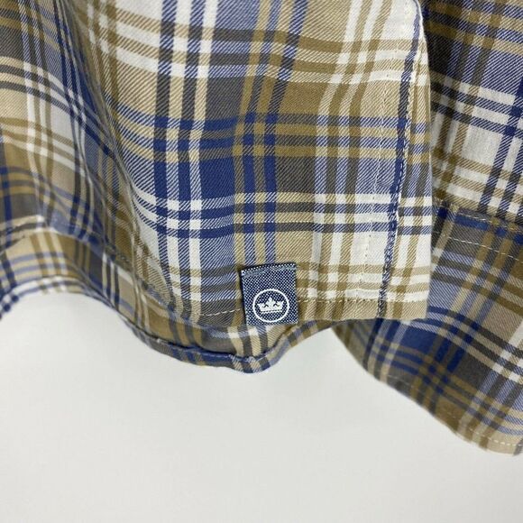 Peter Millar Crown Shirt Plaid Mount Pearl - Picture 4 of 8